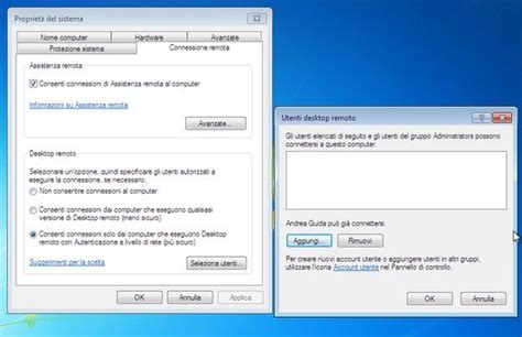 Come abilitare il desktop remoto su Windows 7